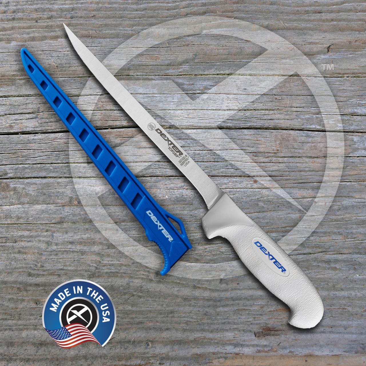 Dexter Sofgrip Flexible Fillet Knives W/ Edge Guard - Image 5