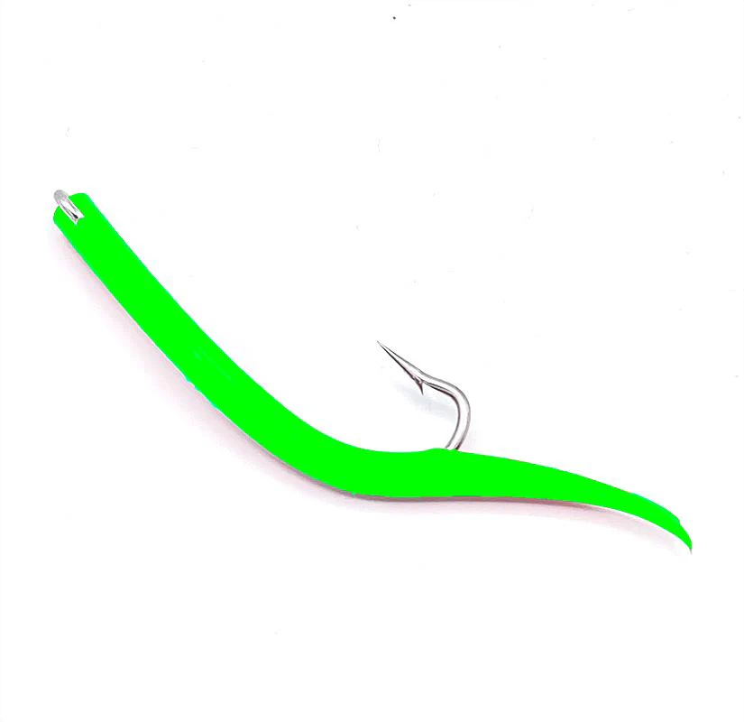 Runoff Lures Latex Tubed Bent Limerick Open Eye Replacement Hook - Image 3