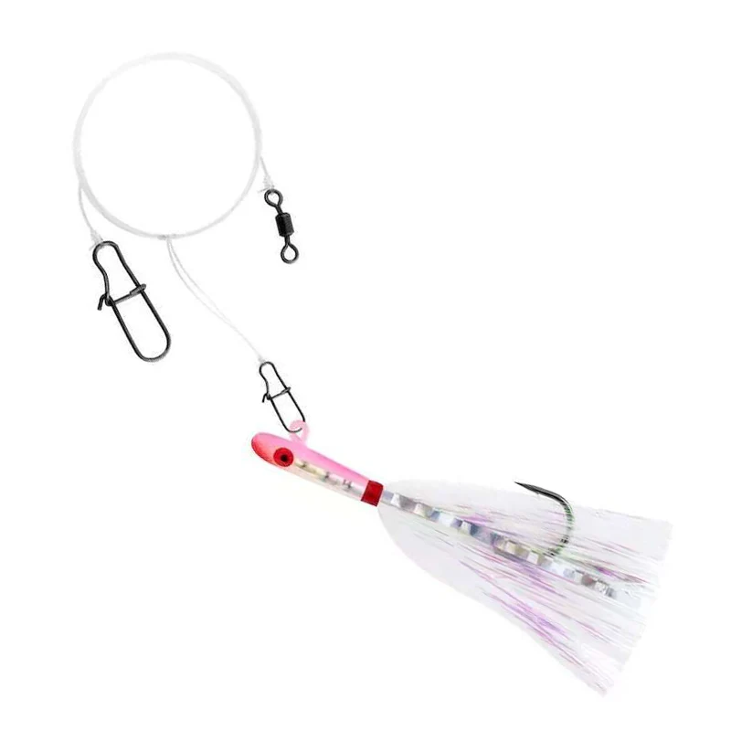 Tsunami TGMR1 Hi-Low Glass Minnow Jigging Rig - Image 3